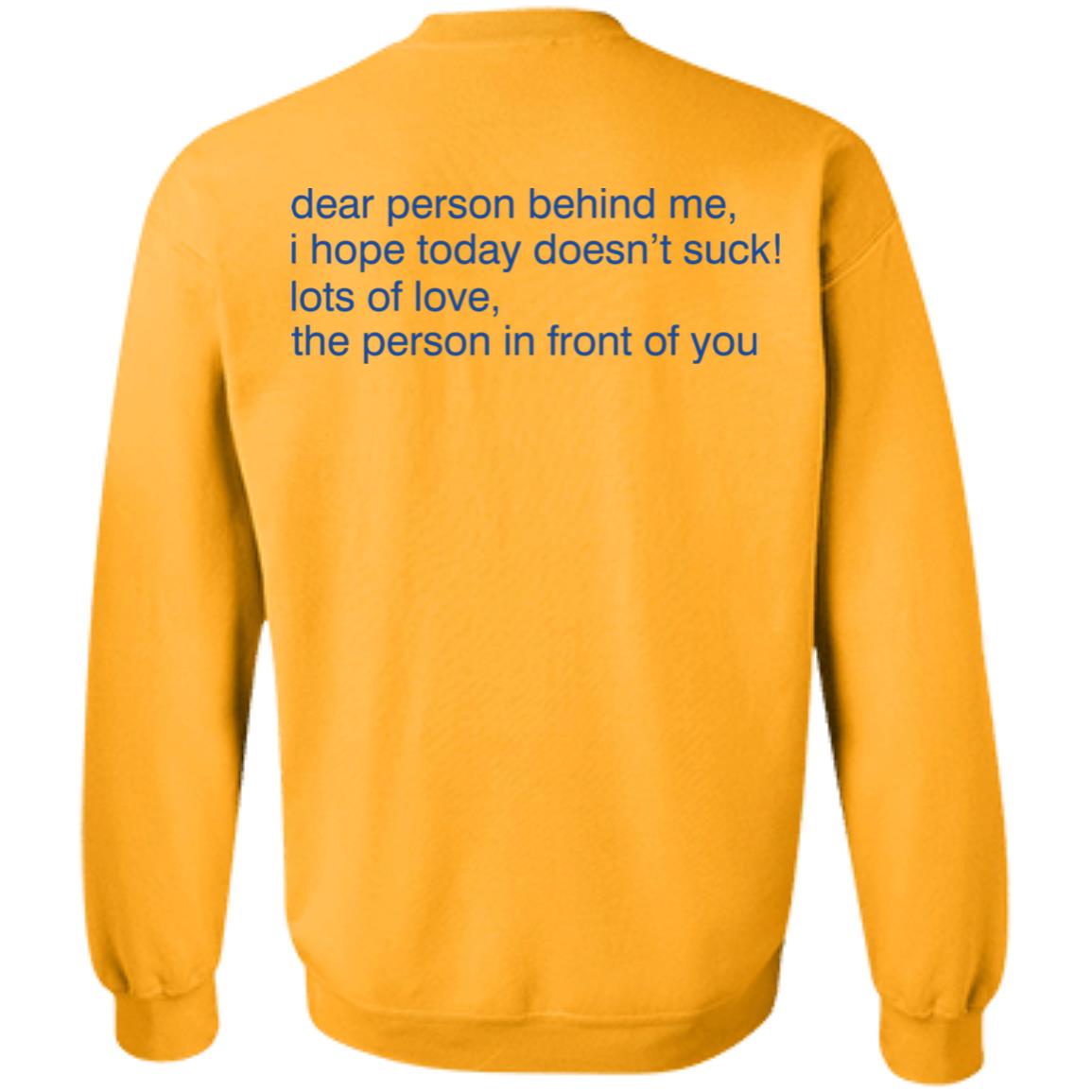 Alexander 23 Merch Dear Person Behind Me Hoodie Shirt Sweatshirt Alexander 23 Merch Dear Person Behind Me Hoodie Shirt Sweatshirt